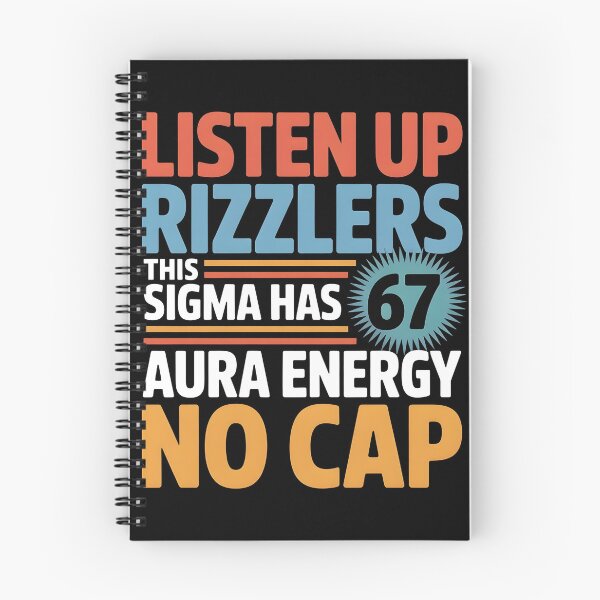 Item preview, Listen Up Rizzlers This Sigma Has 67 Aura Energy Six Seven designed and sold by BLZART.