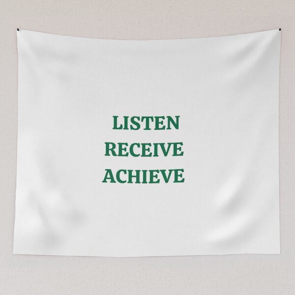 Item preview, Learn To Listen Receive and Achieve. designed and sold by MerchByMomz1972.