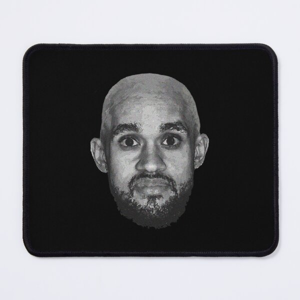 Item preview, Bald Derrick White Funny Face designed and sold by aivitafajanm.