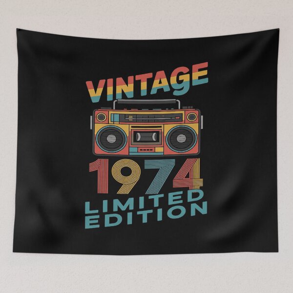 Item preview, Vintage 1974 for Men, Funny Cotton Limited Edition 51th Birthday designed and sold by NailMolisa.