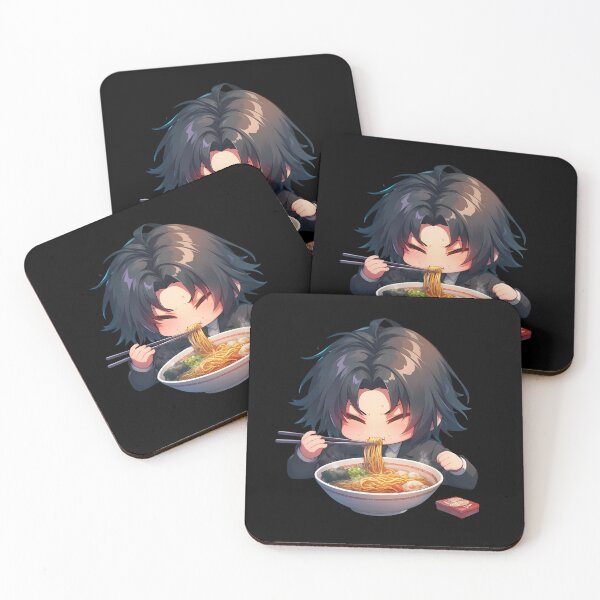 Item preview, Idolish Anime Iori Izumi Idolish7 Ramen Kawaii Chibi Dark Hair Anime Cute Bowl Warm designed and sold by Raslbazola.