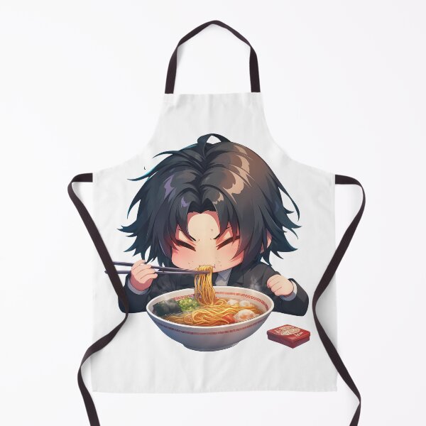 Item preview, Idolish Anime Iori Izumi Idolish7 Ramen Kawaii Chibi Dark Hair Anime Cute Bowl Warm designed and sold by Raslbazola.