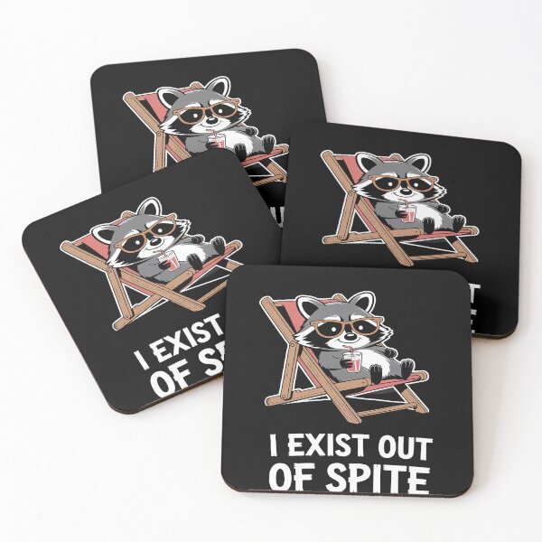 Item preview, I Exist Out Of Spite Trash Panda Raccoon Animal Spiteful designed and sold by Dolostope.