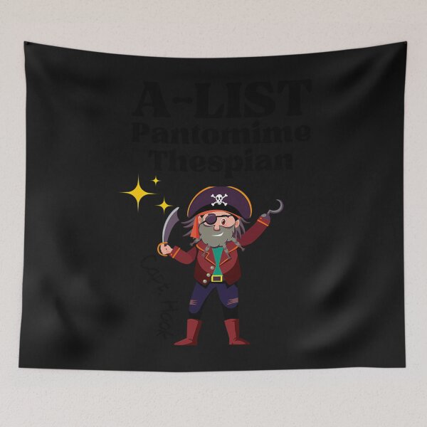 Item preview, A-List Pantomime Thespian - Captain Hook. designed and sold by AhliyWidener.