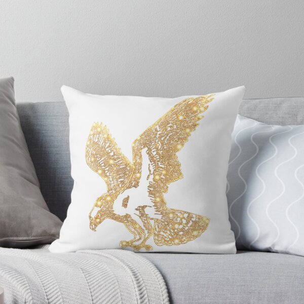 Item preview, Golden Diamond Eagle - Luxury Sparkle Rhinestone Art designed and sold by Latikshop.