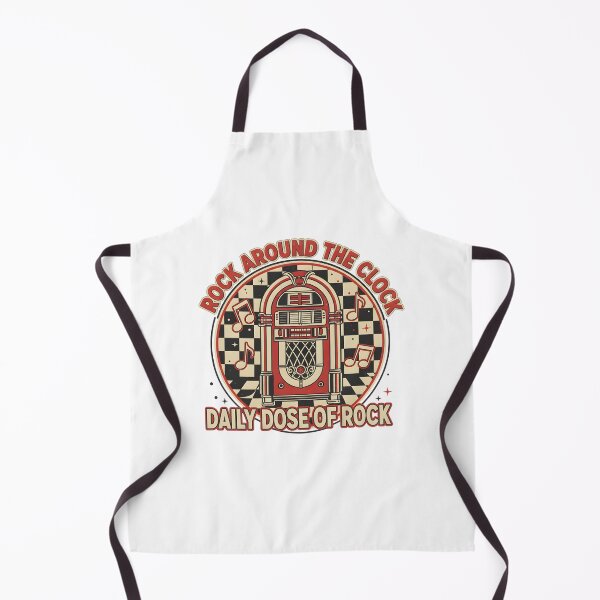 Item preview, Rock Around the Clock: Vintage Jukebox Retro Music Design designed and sold by DailyVibesMerch.