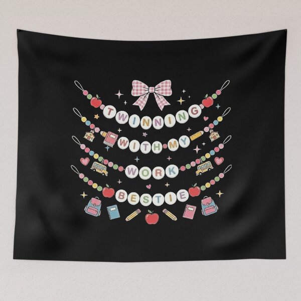 Item preview, Twinning With My Bestie Work Bestie designed and sold by THREE LITTLE BEANS.