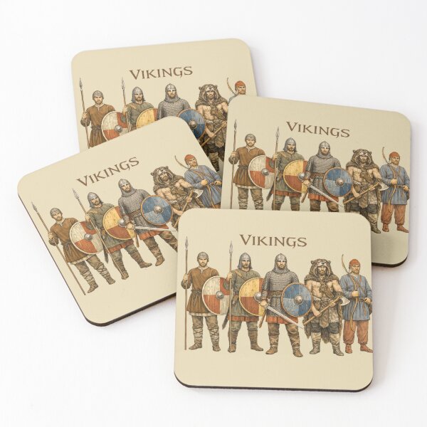 Item preview, Vikings Army Norse Warrior Art designed and sold by Retr0Tshirts.