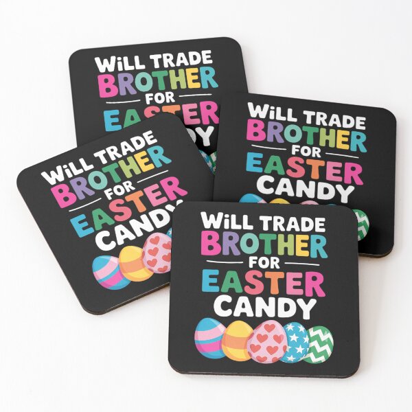Item preview, Will Trade Brother For Easter Candy Eggs Girls Easter designed and sold by Morphologiona.