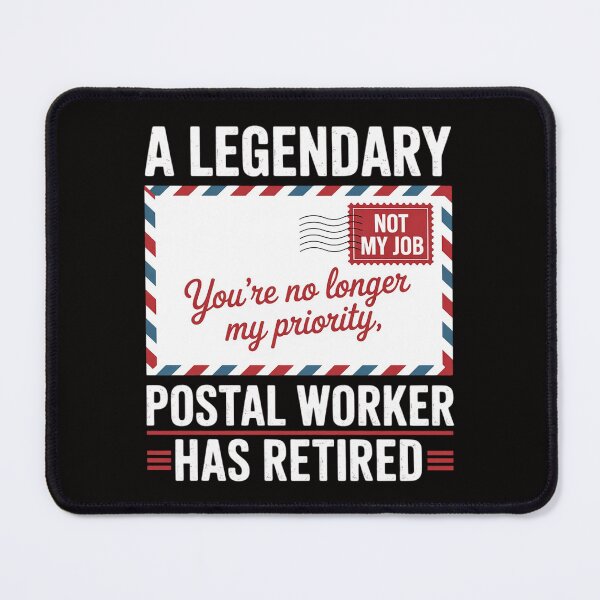 Item preview, Postal Worker Retired 2025 Postman Retirement Mail Carrier designed and sold by ForestMmost.
