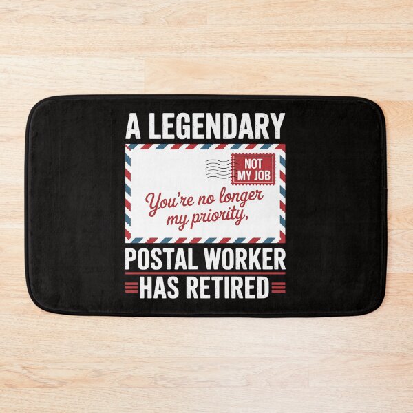 Item preview, Postal Worker Retired 2025 Postman Retirement Mail Carrier designed and sold by ForestMmost.