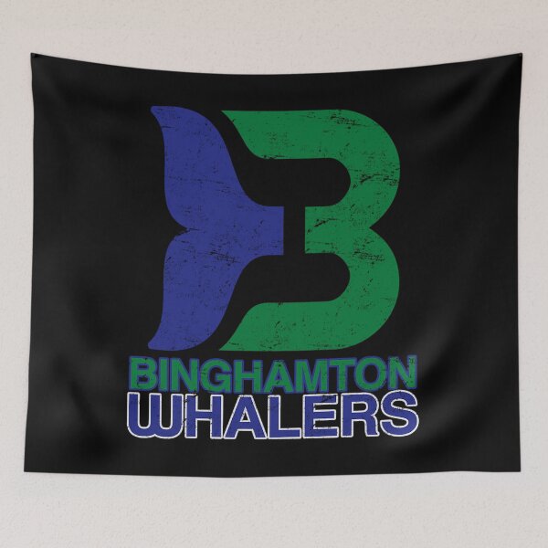 Item preview,  Distressed Binghamton Whalers Hockey designed and sold by rafonqerking.