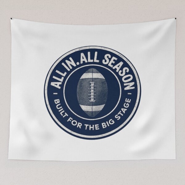 Item preview, All In. All Season  Built For The Big Stage (Navy  White Edition) designed and sold by aivitafajanm.