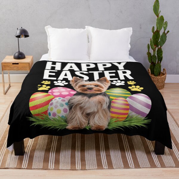 Item preview, Yorkie Yorkshire Terrier Dog Breed Happy Easter designed and sold by Morphologiona.