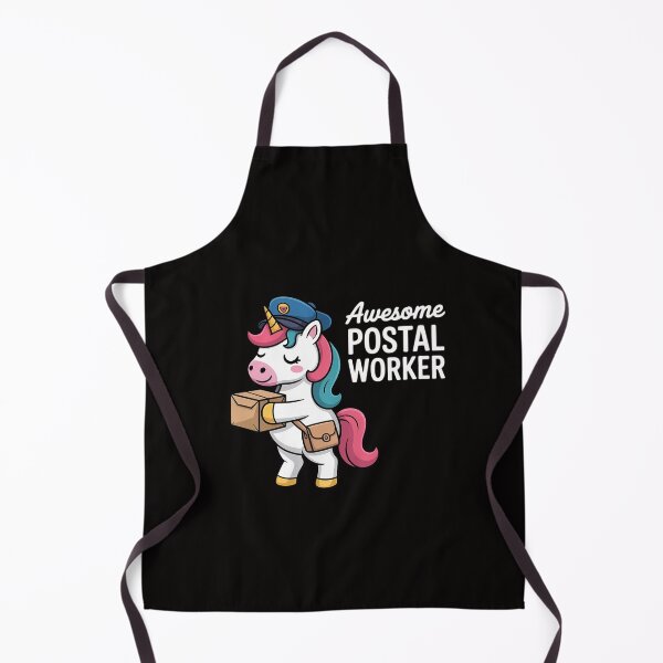 Item preview, Postal Worker Mailman I Awesome Unicorn Postman designed and sold by ForestMmost.