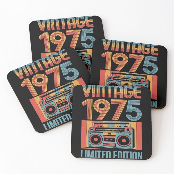 Item preview, Vintage 1975 for Men, Funny Cotton Limited Edition 50th designed and sold by NailMolisa.