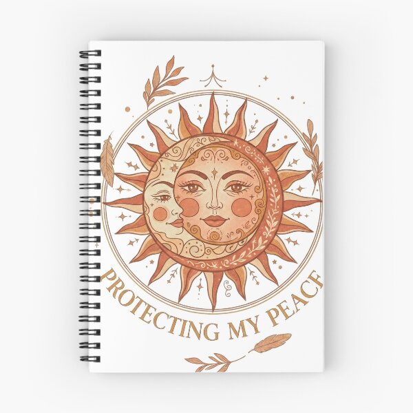 Item preview, Protecting My Peace Boho Spiritual New Year designed and sold by WojcikDesigners.