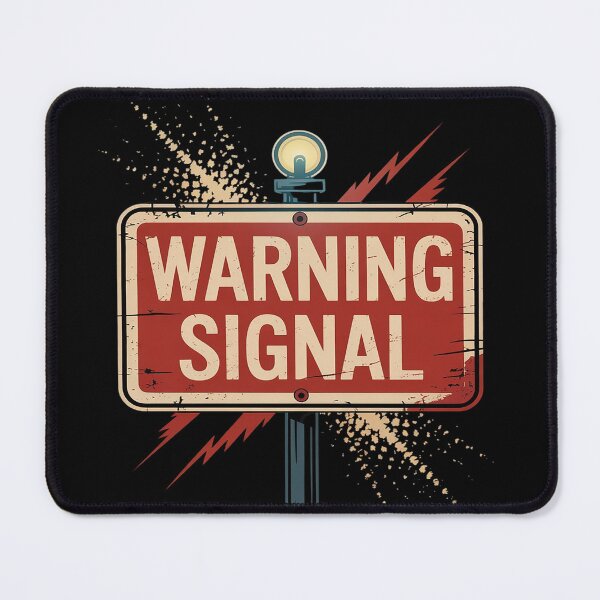 Item preview, Loud and Clear with this Warning Signal designed and sold by Voidbinder.