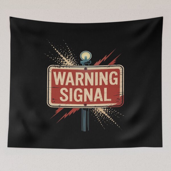 Item preview, Loud and Clear with this Warning Signal designed and sold by Voidbinder.