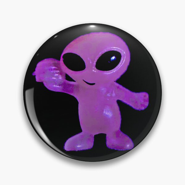 Item preview, Orchid Toned Alien with Hamburger by ElitebyElise designed and sold by ElitebyElise.