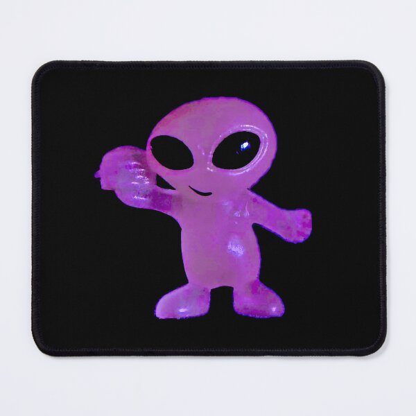 Item preview, Orchid Toned Alien with Hamburger by ElitebyElise designed and sold by ElitebyElise.