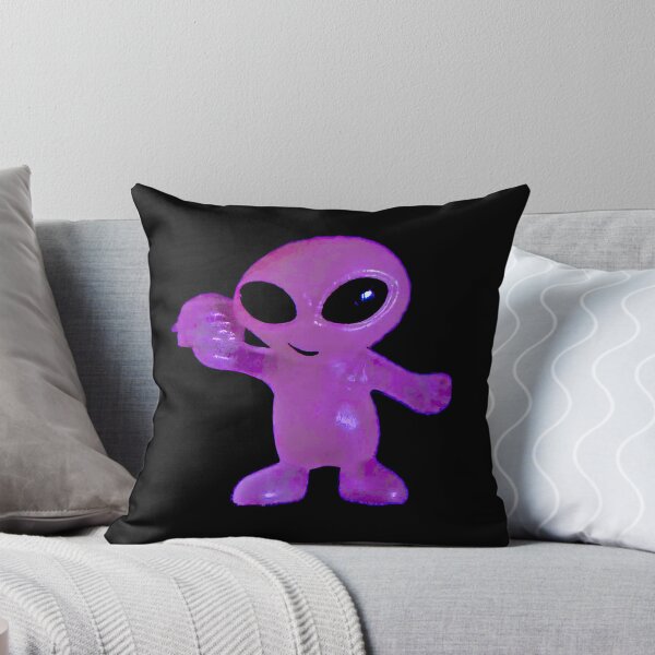 Item preview, Orchid Toned Alien with Hamburger by ElitebyElise designed and sold by ElitebyElise.