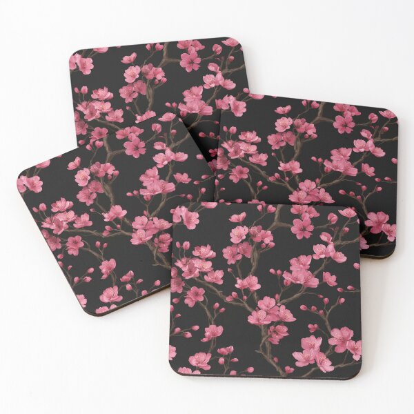 Item preview, Sakura Cherry Blossom Flower Floral Pink Tree Pattern Flowers designed and sold by LD ART.