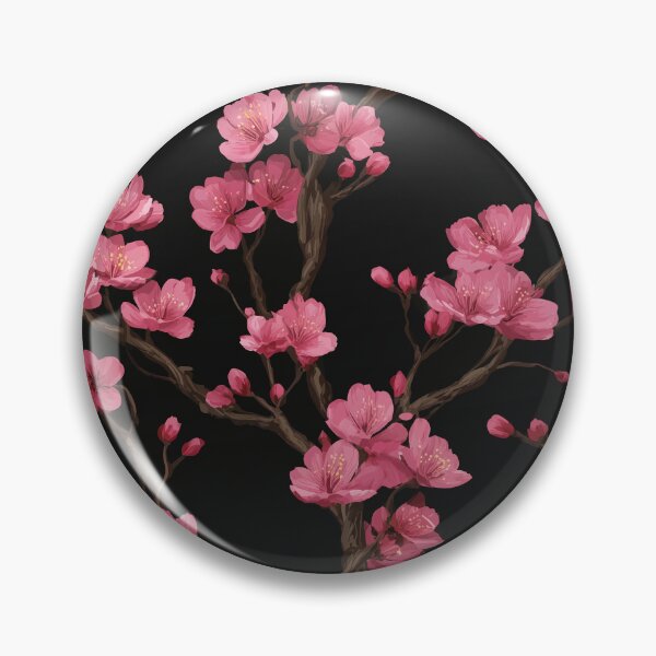 Item preview, Sakura Cherry Blossom Flower Floral Pink Tree Pattern Flowers designed and sold by LD ART.