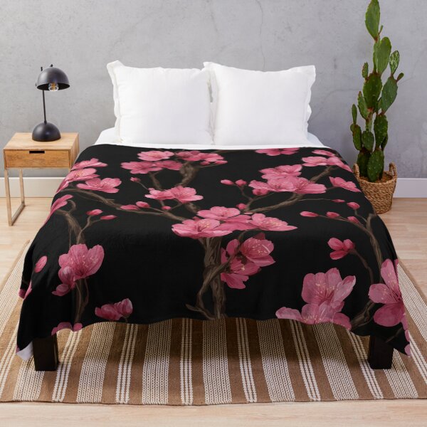 Item preview, Sakura Cherry Blossom Flower Floral Pink Tree Pattern Flowers designed and sold by LD ART.