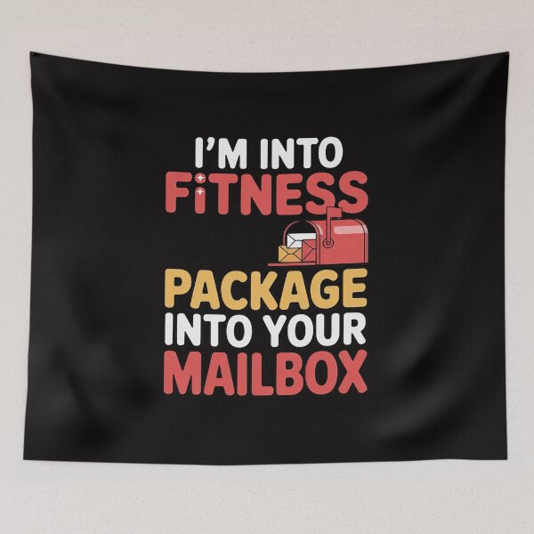 Item preview, Postal Worker Mailman Postman I'm Into Fitness designed and sold by ForestMmost.