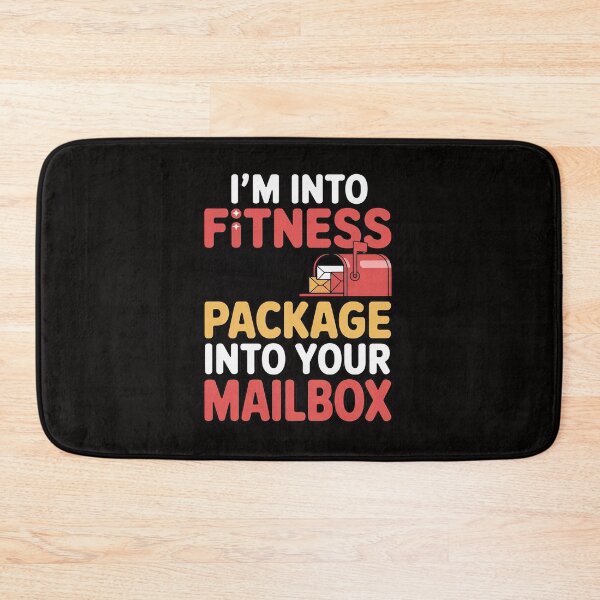 Item preview, Postal Worker Mailman Postman I'm Into Fitness designed and sold by ForestMmost.