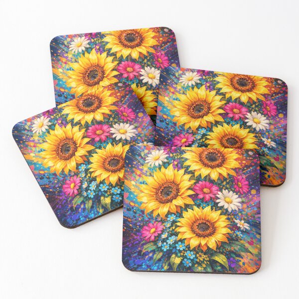 Item preview, Sunburst Bloom designed and sold by TheWonkyEaselCo.