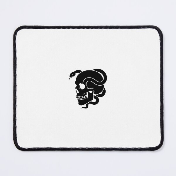 Item preview, Skull with snake designed and sold by varshitha2024.