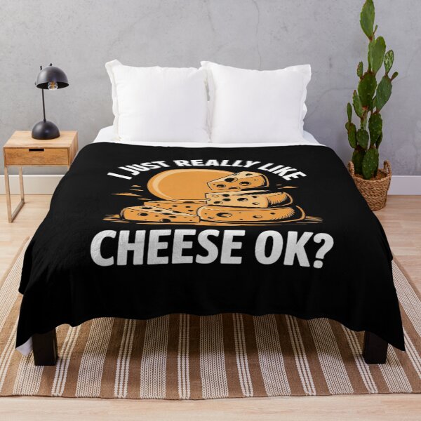 Item preview, Womens I Just Really Like Cheese Ok designed and sold by NailMolisa.