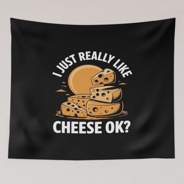 Item preview, Womens I Just Really Like Cheese Ok designed and sold by NailMolisa.
