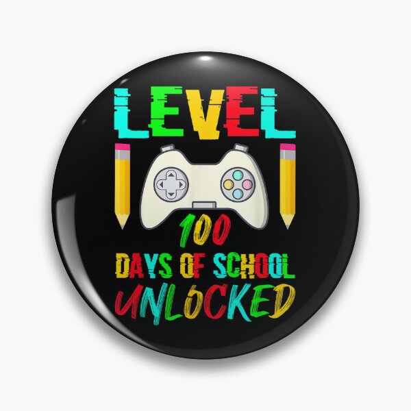 Item preview, Level 100 Days Of School Unlocked designed and sold by JamesHogwart.