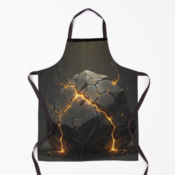 Item preview, Earthbending Emerald Golden Black Stone Art designed and sold by RedOrBlueIts4U.