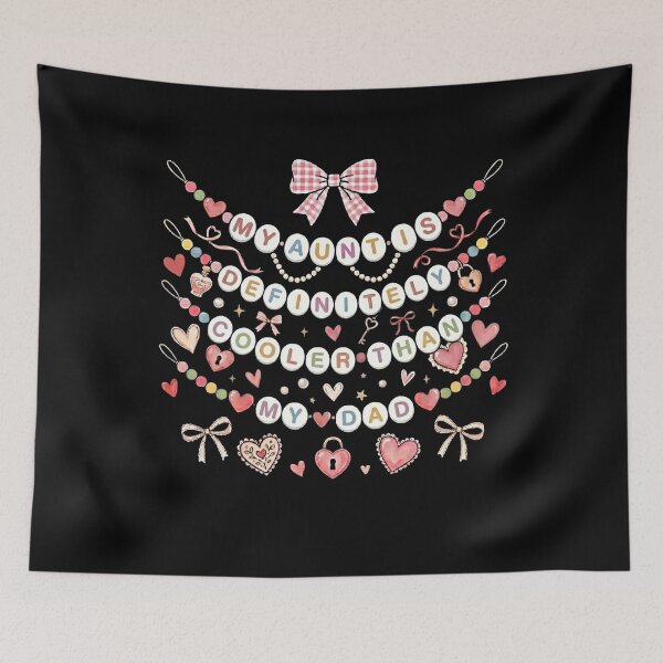 Item preview, My Aunt Is Definitely Cooler Than My Dad Funny Baby designed and sold by THREE LITTLE BEANS.