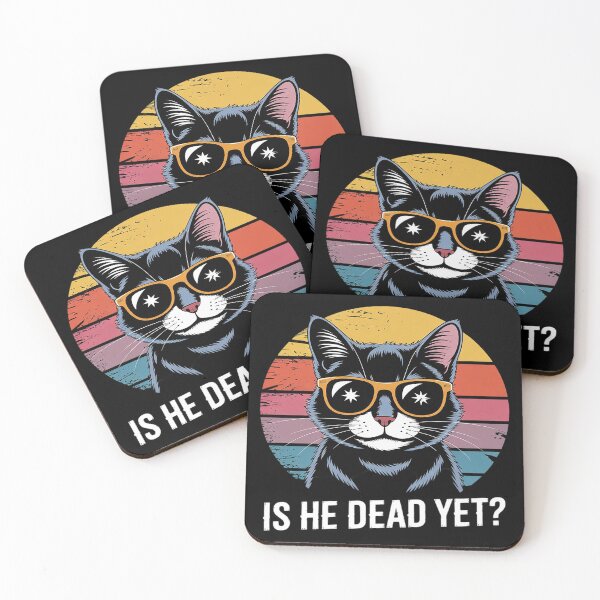 Item preview, Womens Is He Vintage Dead Yet Funny Saying Dark Humor  designed and sold by NailMolisa.