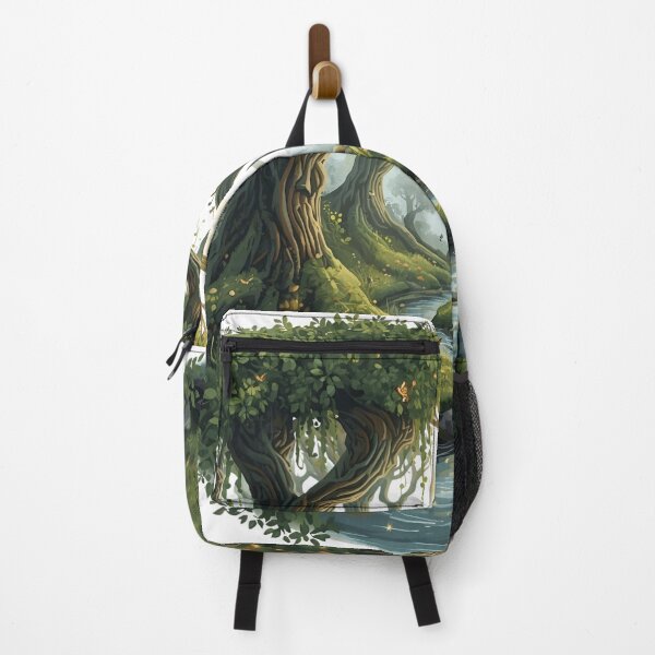 Item preview, Enchanted Forest Glow – Mystical Woodland Illustration designed and sold by catcurio.