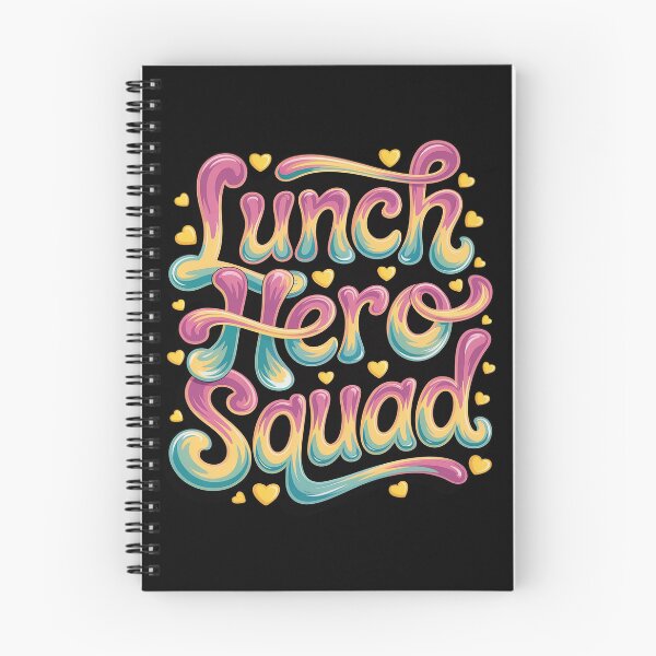 Item preview, Lunch Hero Squad Fun Colorful designed and sold by Voidbinder.
