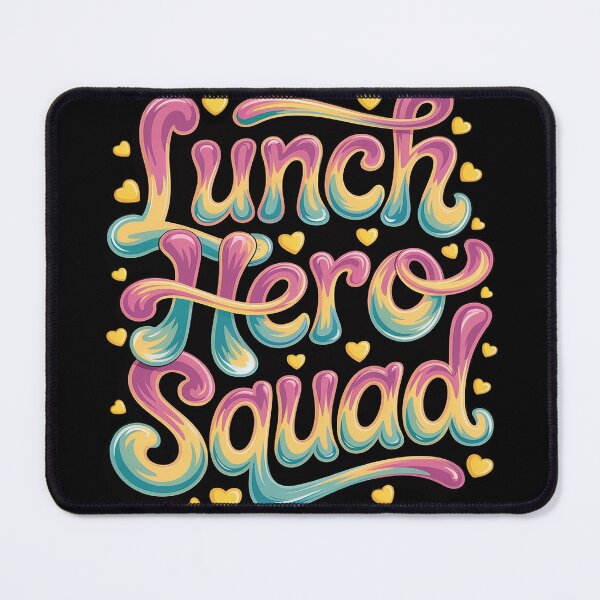 Item preview, Lunch Hero Squad Fun Colorful designed and sold by Voidbinder.