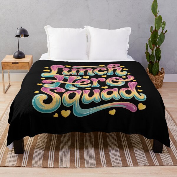 Item preview, Lunch Hero Squad Fun Colorful designed and sold by Voidbinder.