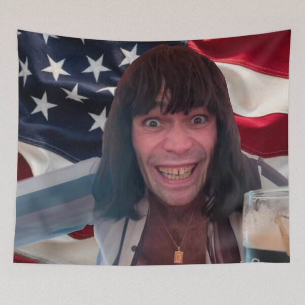 Item preview, Mr. Fantasy American Flag designed and sold by andreaxtompkins.
