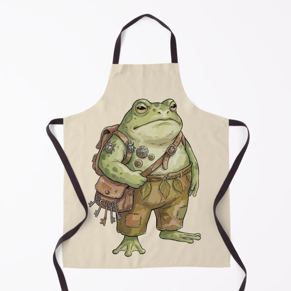 Item preview, Goblincore Aesthetic: Mud-Patch Toad Scavenger designed and sold by bapupa.