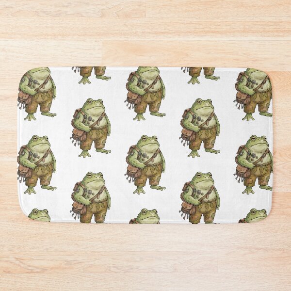 Item preview, Goblincore Aesthetic: Mud-Patch Toad Scavenger designed and sold by bapupa.