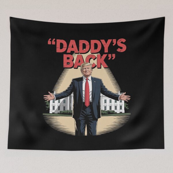 Item preview, Trump Daddy’s Home Take America Back Patriot USA  designed and sold by MarkLeedsArt.