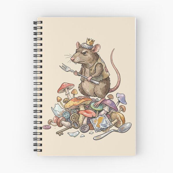 Item preview, Goblincore Aesthetic: Mushroom Hoarder Rat designed and sold by bapupa.