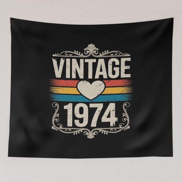 Item preview, Womens Vintage 51th Birthday Decorations Vintage 1974 51 Years Old designed and sold by NailMolisa.
