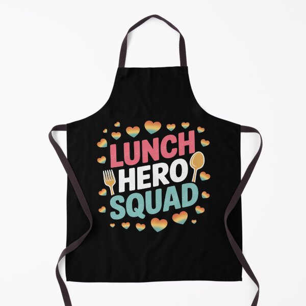 Item preview, Lunch Hero Squad Funny Lady Cafeteria Squad Worker designed and sold by Voidbinder.